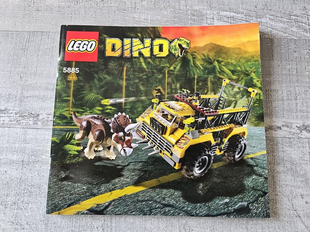 Lego 5885 Dino Manual Book 2012 Instruction Manual Only